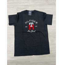 Camiseta New York Label en mezcla de lino