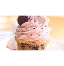 Cupcakes de cookies and cream, para celebrar el cumpleaños