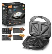 RAF Desayuno Tostador de Acero Sandwich Maker
