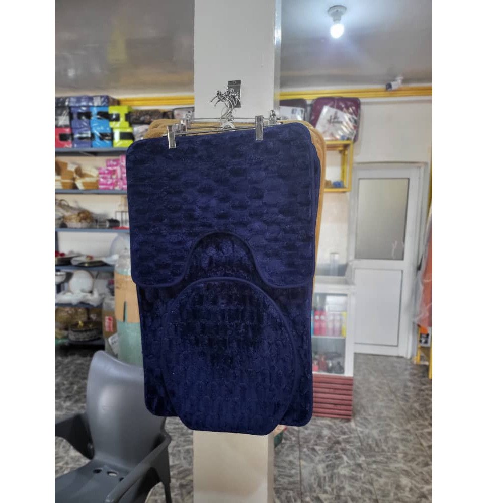 2 unids/set alfombra de baño aseo absorbente suave conjunto de 2 de espuma